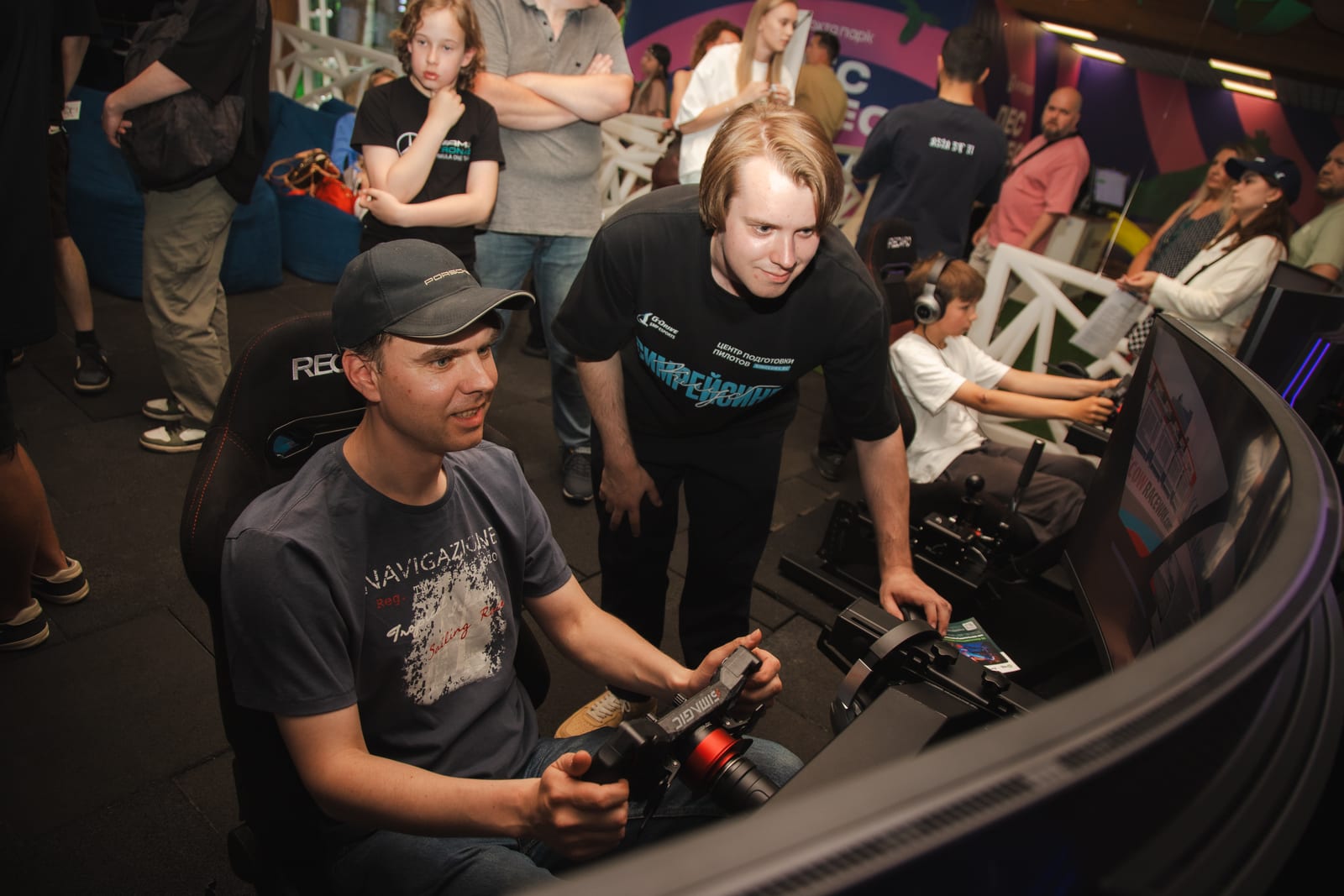 Корпоративное мероприятие на симуляторах SMP Esports